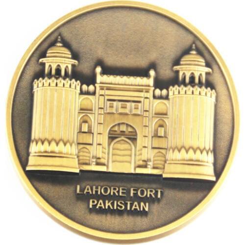 Wholesale Custom 3D Antique Style Metal Challenge Plating Gold Coin