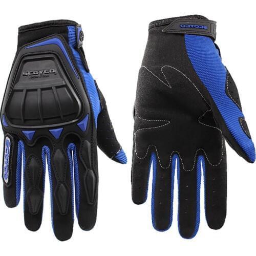 Adjustable Cycling Gloves Full Finger Breathable Multifunctional Outdoor Motorcycle Electric Vehicle Riding Racing Handwear