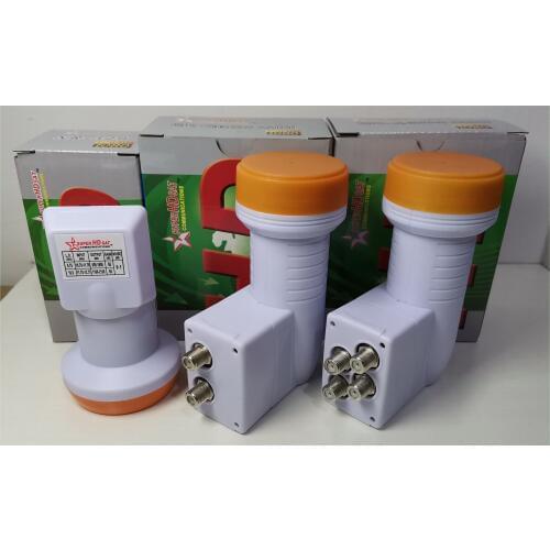 Super HD SAT SR-320,SR-3602,SR-4604 digital HD Universal KU Band Single Twin Quad LNB High Gain Low noise satellite Dish LNB