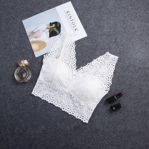 New Fashion Ladies Big Size 3/4 Cup Lace Push Up Bra Black Bralette Deep V Womens Bras Underwear Lace Large Size Hot Selling