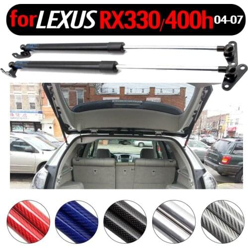 2pcs Rear Tailgate Trunk Boot Gas Charged Struts Lift support Damper for Lexus RX330 RX400h for Toyota Harrier 2004-2007 Shock