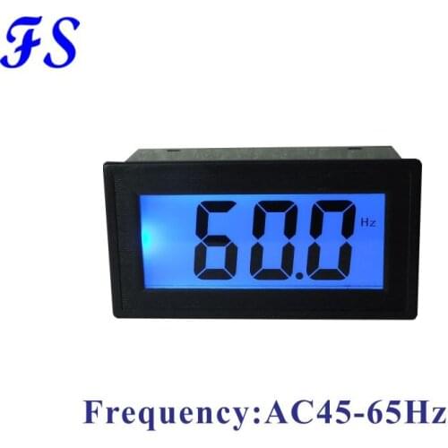 45Hz-65Hz Crystal Oscillator Frequency Counter Tester DIY Kit 4 Digits Resolution New Frequency Meters Frecuencimetro