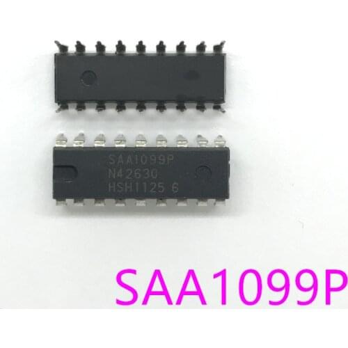 5pcs SAA1099P DIP-18 SAA1099 DIP18 1099P DIP MICROPROCESSOR CONTROLLED STEREO SOUND GENERATOR IC