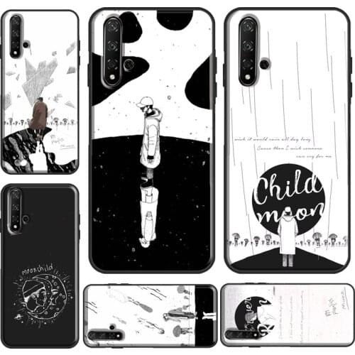 RM Mono Mixtape Case For Huawei Nova 5T Y6 Y7 Y9 2019 Cover For Honor 10 Lite 8A 8X 9X 20 Pro 10i Coque