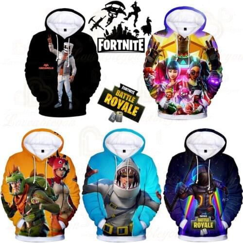 Fortnite Hero Victory Childrens Kids Battle Royale Hoodie Sweatshirt Boys Girls Harajuku Long Sleeve Jacket Coat Baby Clothes