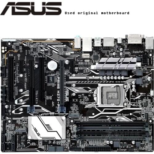 For Asus PRIME H270-PRO Original Used Desktop Intel H270 H270M DDR4 Motherboard LGA 1151 i7/i5/i3 USB3.0 SATA3