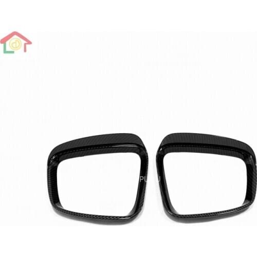 For BMW 5 Series G30 2018 Car Rearview Mirror Rain Shield Shade Eyebrow Shower Blocker Cover Sun Visor Accessories 2PCS