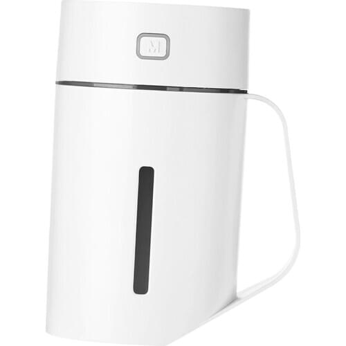 Mini Humidifier Home Office Car Mist Purifier USB - White B, 111x86x147mm