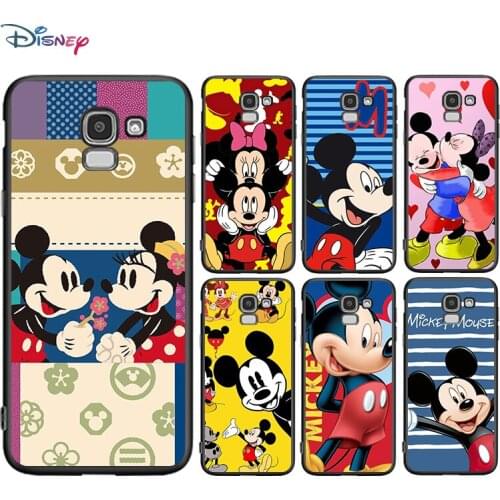 Disney Cartoon Pink Minnie Mickey Mouse For Samsung Galaxy J2 J3 J4 Core J5 J6 J7 J8 Prime Duo Plus Soft TPU Silicone Phone Case