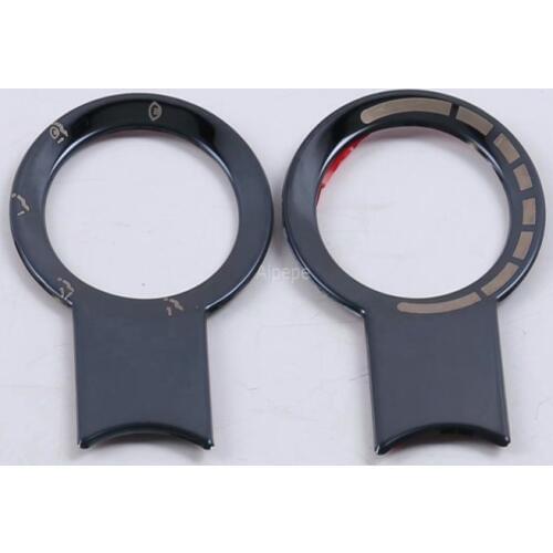 For Kia Rio 4 X-line 2017 2018 2019 Stainless Steel Air Conditioning Adjustment Switch Cover Trim Sticker Interior Accessories