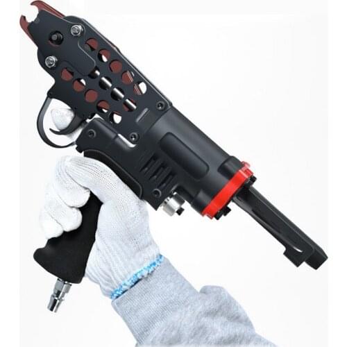 C Type Pneumatic Nail Gun Pneumatic Nailer Stapler Power Tools Furniture Staple Gun Birdcage Buckle Pliers Sofa Cushion Nail Gun