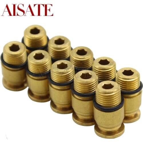 10pcs For Range Rover II P38 1994-2002 Rear Air Suspension Spring Bag Repair Kits Airmatic Fitting Valve RKB101460 RKB101460E
