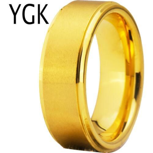 Золотые кольца для мужчин YGK China At AliExpress