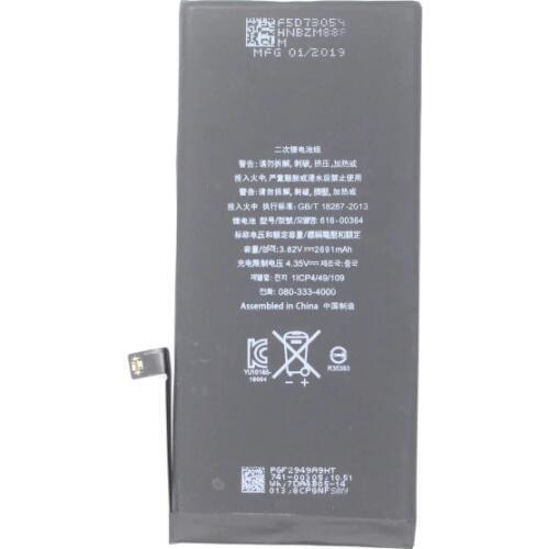 10pcs /lot 2691mAh 0 zero cycle Replacement Li-Polymer Battery For iPhone 8Plus 8+ 8 Plus Accumulator Batteries