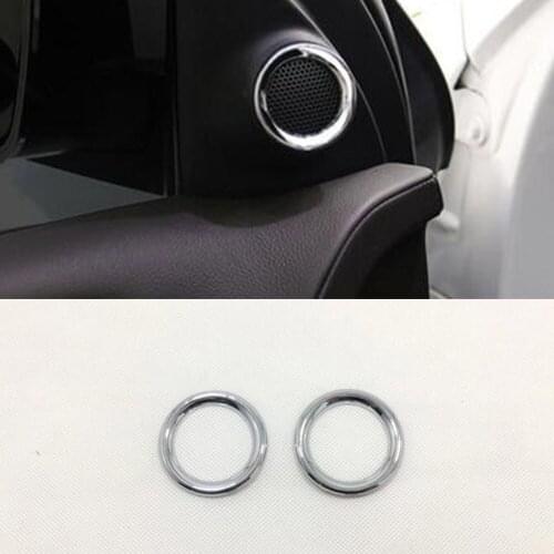 Car A Column Audio Speak Window Windshield Side Triangle Lamp Trim For Jeep Grand Cherokee 2014 2015 2016 2017 2018 2019 2020