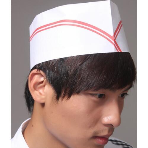 2015 Free Shipping High quality Disposable chef Hat hotel uniform chef uniform restaurant Hat cook uniform chef Boats cap
