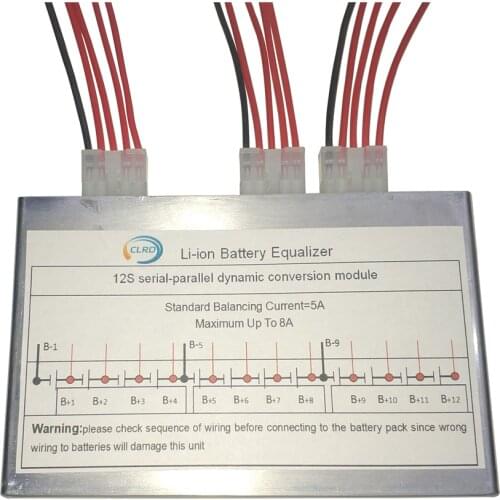 4S 8S 12S 16S 20S 24S 28S 36S Li-ion Lifepo4 Lithium Battery Voltage Active Equalizer Balancer