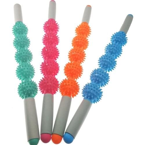 1 pc Anti Cellulite Massager Stick Anti-Cellulite Trigger Point Stick Body Foot Face Leg Slimming Massage Muscle Roller