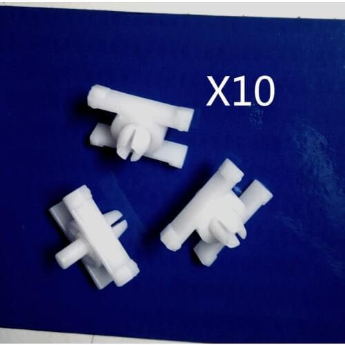 10 Pieces Door Side Impact / Rocker Moulding Clip for BMW E10 E12 E21 E30 51-13-1-829-904 / 51131829904