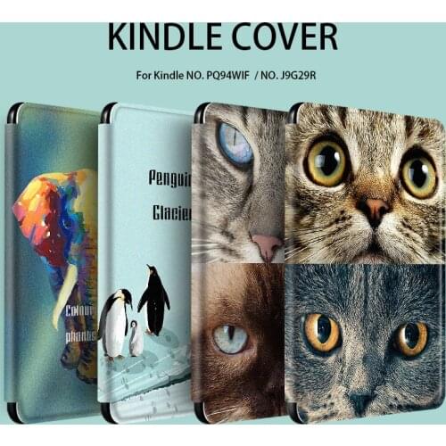 Amazon Kindle Paperwhite Case Smart Cover for Kindle 10th Hard Case for Kindle Paperwhite 4 Print Cover for All New Kindle 658