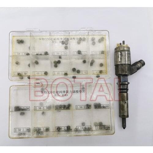 Common Rail Injector Adjusting Shims Washer For CAT 320D Injector(A and B set)