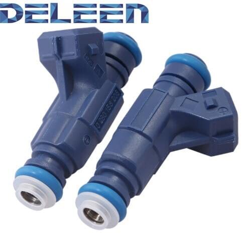 Deleen 2x High impedance Fuel Injector 0280156208 For Polaris Car Accessories