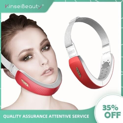 Electricl Face Slimming Chin V-Shape Face Lifter Double Chin Removal Face Massager Beauty Tool Infrared Remote Control