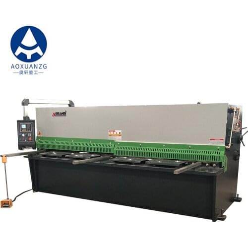 QC11K-4*2500 China factory E21S hydraulic shearing machine carbon steel 2500mm