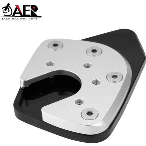JAER XAdv CNC Motorcycle Side Stand Pad Enlargement For Honda XAdv 2017 2018 Plate Kickstand Extension