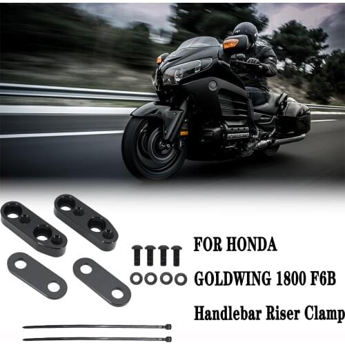 Motorcycle Accessories For HONDA Goldwing 1800 GL1800 F6B 01-17 Motorcycle Riser Clamp Handlebar Riser Adapter Handlebar Riser