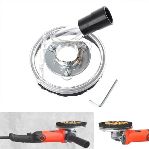 High Quality Dust Shroud Kit Dry Grinding Cover Tool For Angle Hand Grinder Clear 80-125mm #613