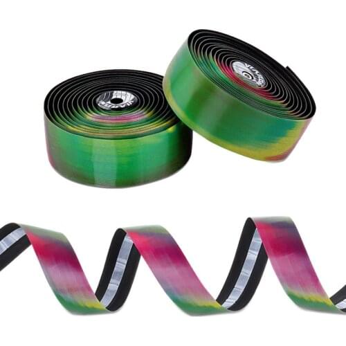 New 5D Gradient MTB Bicycle Handlebar Tape Anti-slip Handlebar Straps Road Bike Wear-resistant Handlebar Belt Cycling Covered