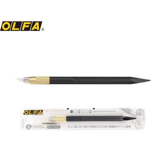 OLFA engraving model paper cutting printmaking engraved paper utility knife black 216BSBK/ak-5