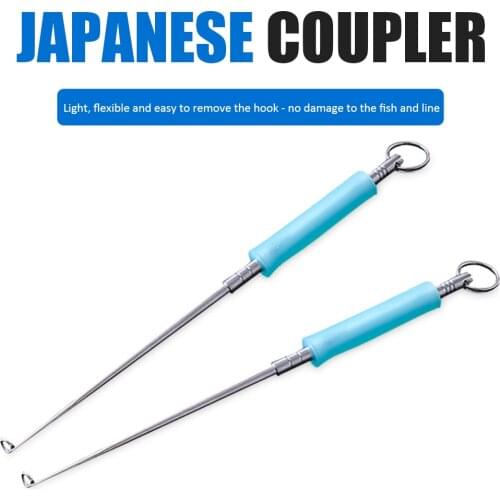 Portable Stainless Steel Safety Extractor Fishing Hook Detacher Remover Rapid Decoupling Device for Fishing Fishing Tackle Tool