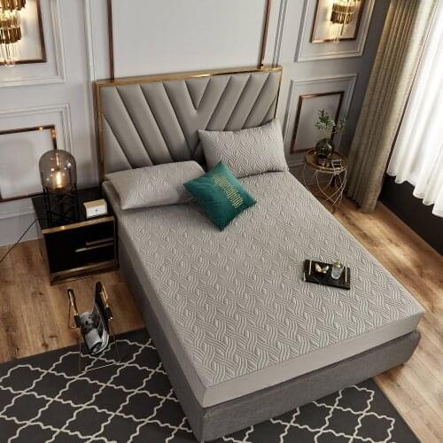 100% Polyester Fitted Sheet Solid Adults queen size home bed luxury bed sheet twin sheets 150x200 complete set