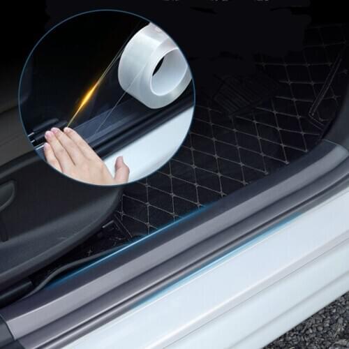 Car Door Edge Rim Protective Scratchproof Bummper Sticker For Volkswagen POLO Golf 5 6 Passat B5 B6 MK5 MK6 Tiguan
