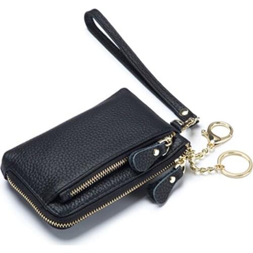 Women Key Wallet Coin Keychain Purse Card Package Organizer Bag Car Keys Cover Simple Key Holder Case Bags