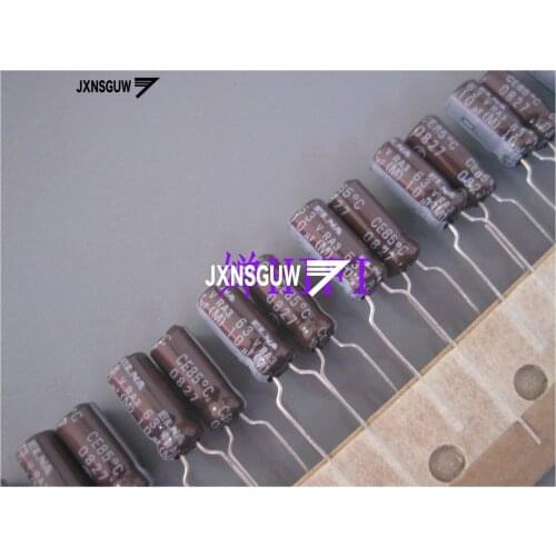 20PCS ELNA RA3 63V10UF 5X11MM Brown Aluminum electrolytic capacitors 10uF/63V CE 85 degrees 10UF 63V