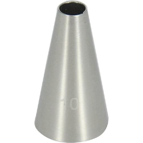 30pcs/Lot)Free Shipping Stainless Steel 18/8 Cake Decorating Round Pastry Icing Nozzle #10