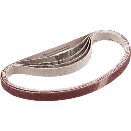 5Pcs 330*10mm Sanding Paper For Belt Sander 80 Grit Abrasive Polishing Sanding Belt For Angle Grinder Dremel Accessories
