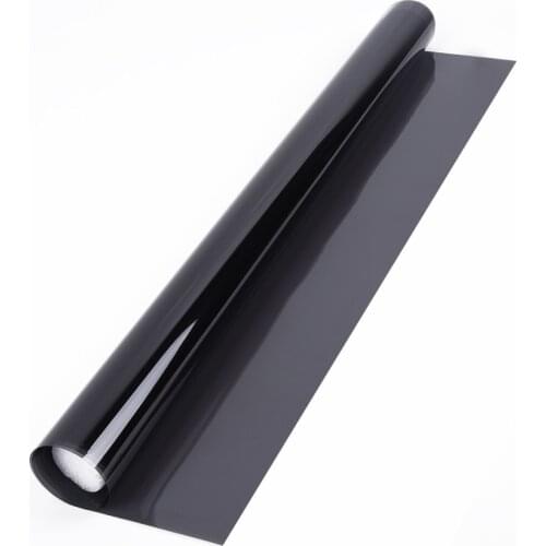 Boat Vehicle Auto Anti-Glare Car Anti-Fading Window Film PET Office Black Glass Roll Shade House Tint Sunshade