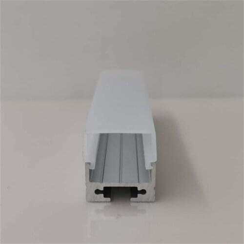 Free Shipping LED Aluminum Profile with Milky or Transparent Cover Cabinet Wardrobe Profile Lights LED Strip 2.5m/pcs 75m/lot