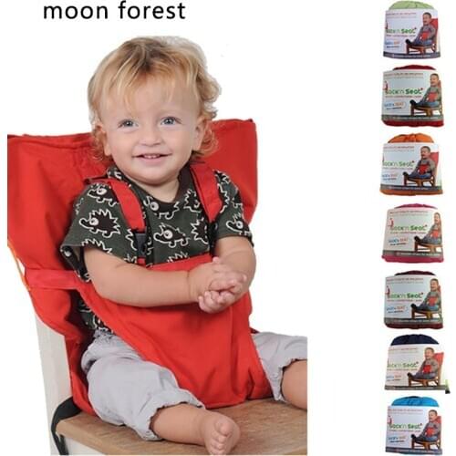 Chair Cover Seat Safety Belt Feeding High Chair Baby Portable Seat Infant Travel Foldable Washable Infants Dining Dinning ER772