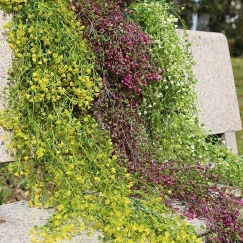 Artificial Fake Hanging Flower Vine Plant Home Garden Decoration In/Outdoor