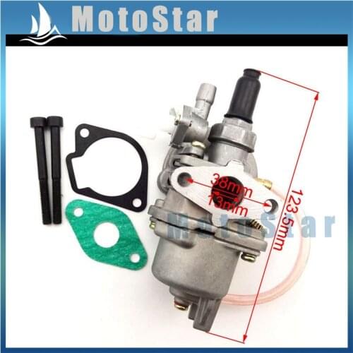 Carburetor Carb Carby Gasket For 47cc 49cc 2 Stroke Engine Pocket Bike Mini Moto Kids ATV Quad 4 Wheeler Dirt Bike Minimoto