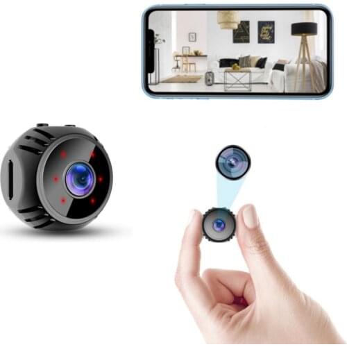 W8 Wifi Mini Camera APP IWF Cam Remote Monitor Home Security 1080P IP Camera IR Night Vision Motion Detection Wireless Camera