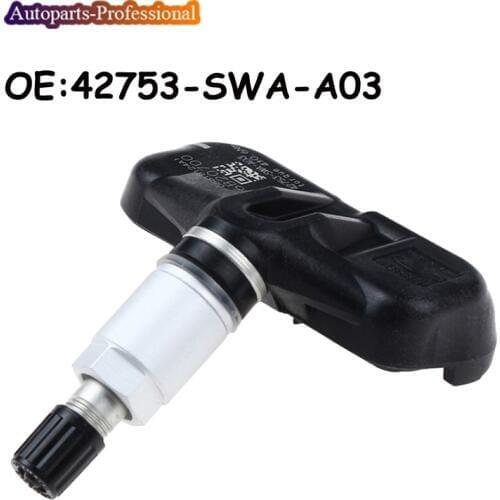 New For 07-12 Honda CR-V Accord TPMS Tire Pressure Monitoring Sensor 315Mhz 42753-SWA-A03 42753SWAA03 PMV-108M car accessories