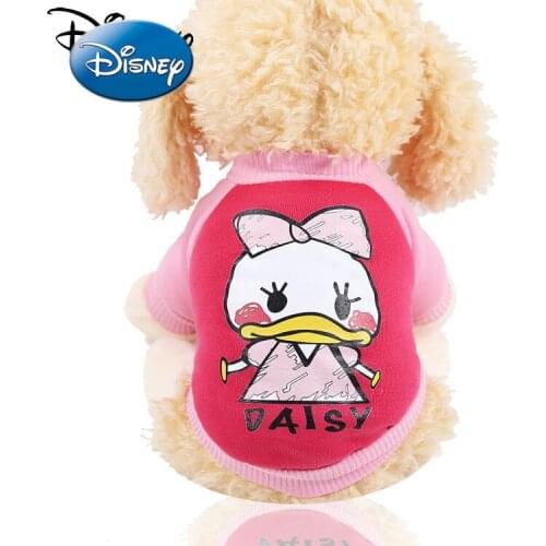 Disney Autumn and Winter Small and Medium-sized Dog Costume Cute Cartoon Pet Sweater Dress Simple and Comfortable