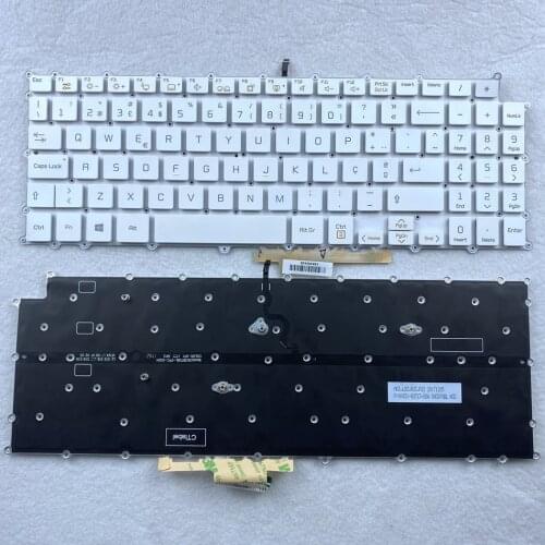 Portuguese Backlit Laptop Keyboard for LG 15Z980 15Z980-G 15Z980-H 15Z980-M 15Z980-T 15ZD980 15ZD980-G 15ZD980-H 15ZD980-M PO
