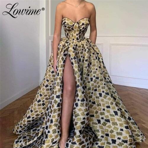 Puffy Prom Dresses 2021 Arabic Formal Party Ladies Party Gowns Customized Long Evening Dress For Weddings Pageant Dresses